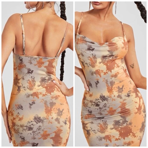 Dresses & Skirts - Short Tie Die Bodycon Dress